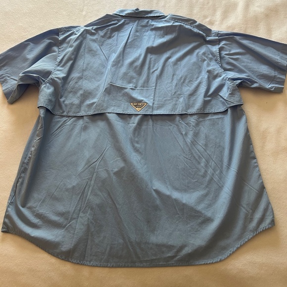 Columbia Men's PFG Bahama II Short Sleeve Utility Shirt, Size L - Picture 6 of 15